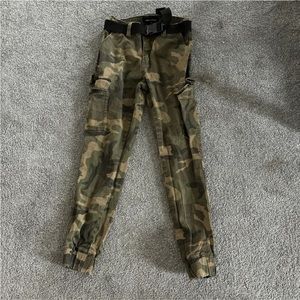 Camo cargo pants